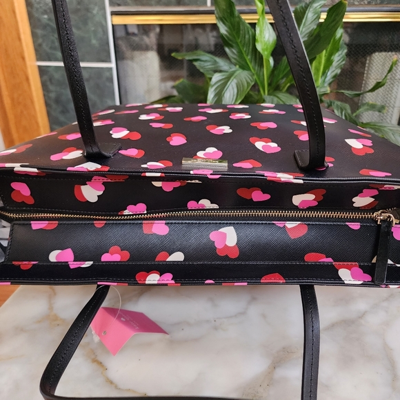 Kate Spade Margareta Flutter Hearts Tote Bag - Picture 5 of 12